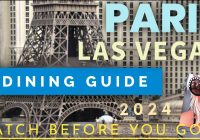 Paris Las Vegas Food Restaurant Tour guide 2024