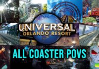 Universal Orlando Resort All Roller Coaster POVs